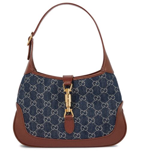 gucci handbags red white black brown squares|Gucci denim bag mini.